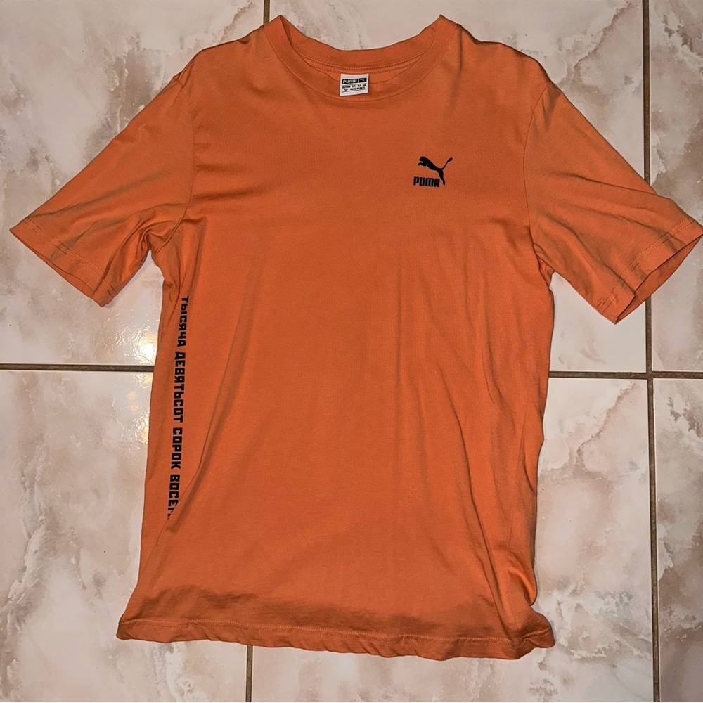 Puma Orange T Shirt